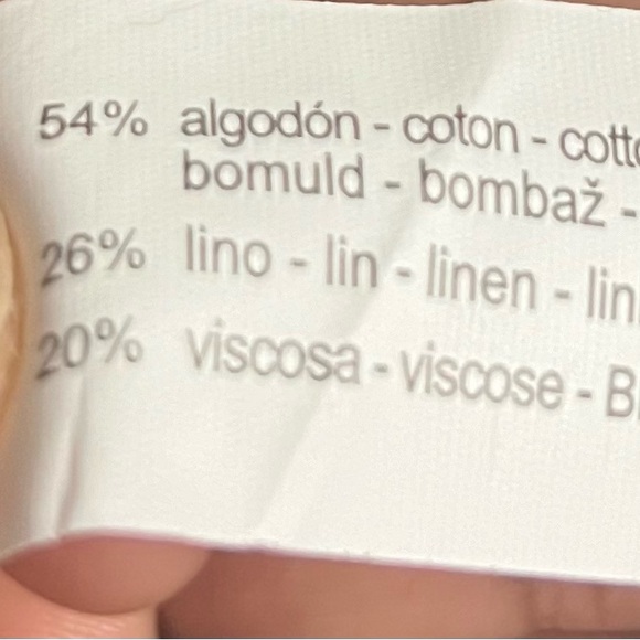 Zara Basics Plaid Navy Blue Top - Picture 4 of 4